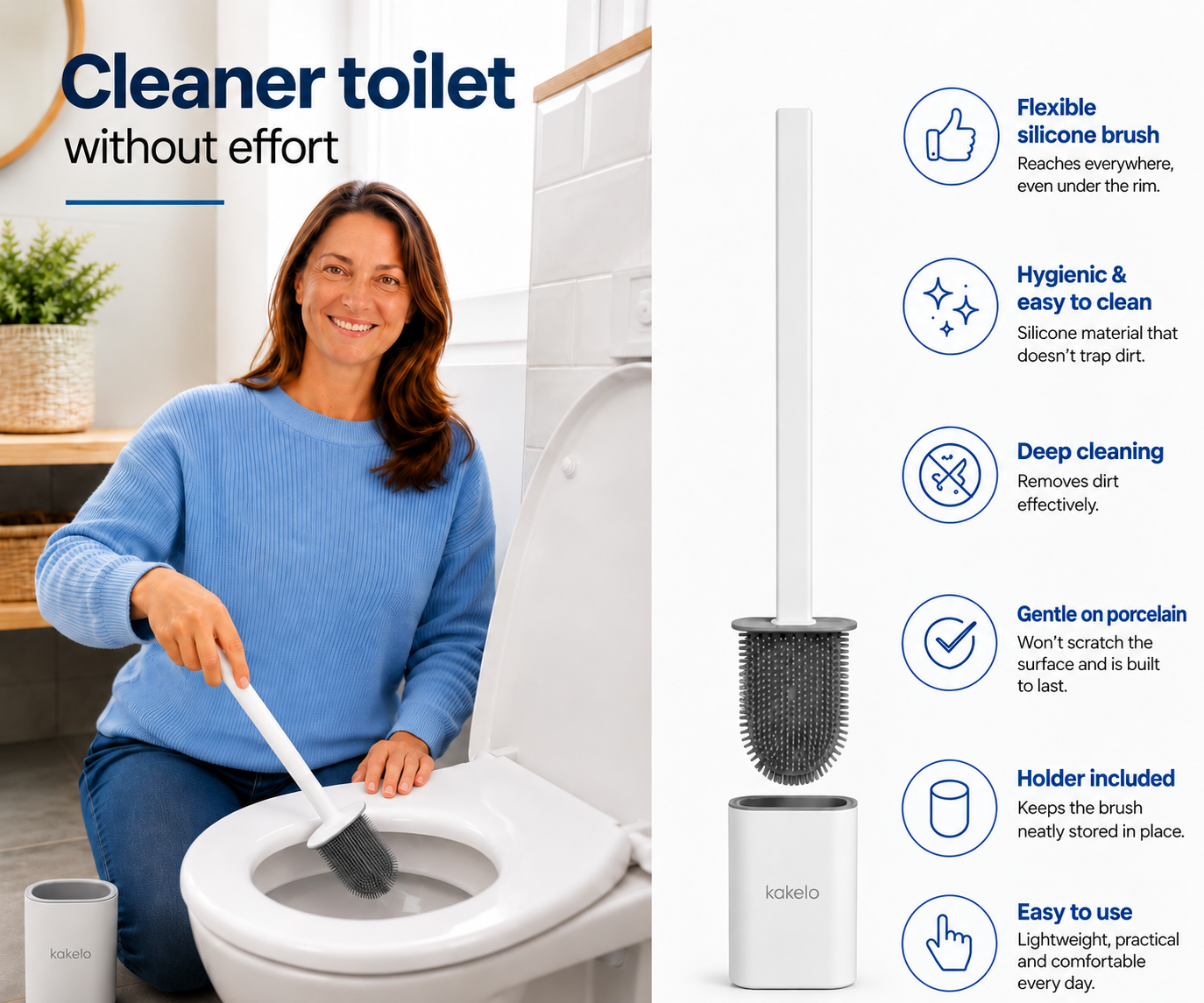 Kakelo™ Toilet Brush